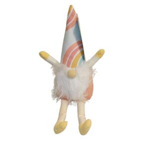 Huntington Home Spring Mini Gnome Weighted Stuffed Sitter New